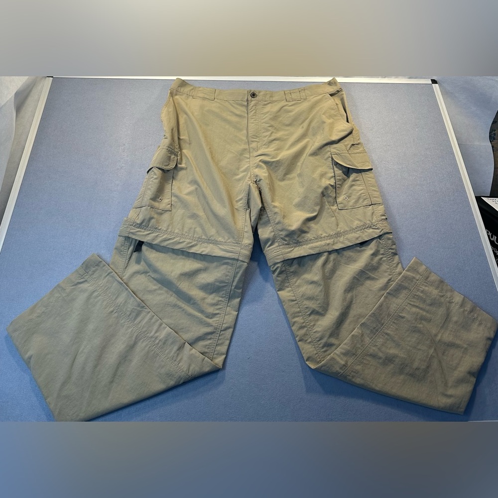 Magellan Outdoors Fish Gear Khaki Cargo Pants size 2XL